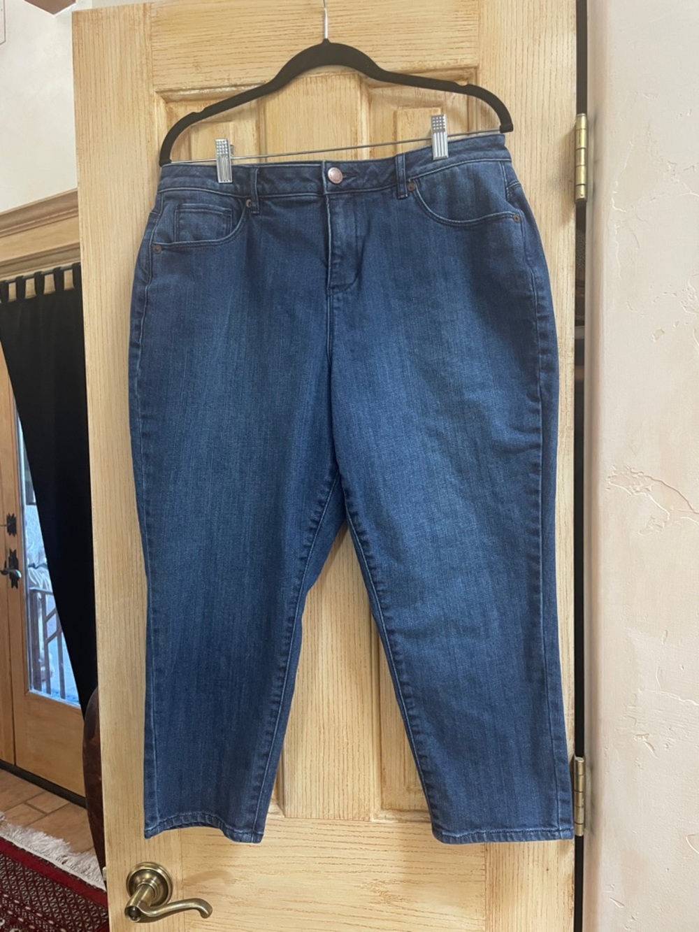 Denim Capris